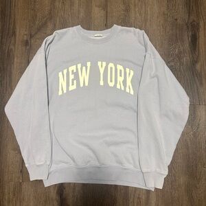 Brandy Melville New York Crewneck Sweatshirt